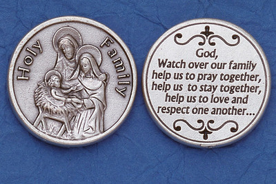 Holy Family Pocket Coin